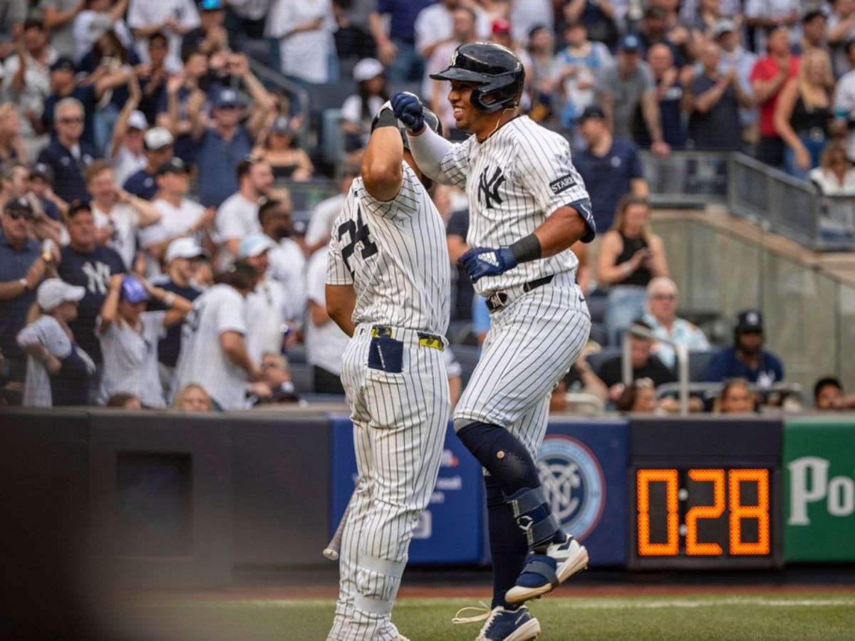 Oswald Peraza selló récord jonronero de los Yankees