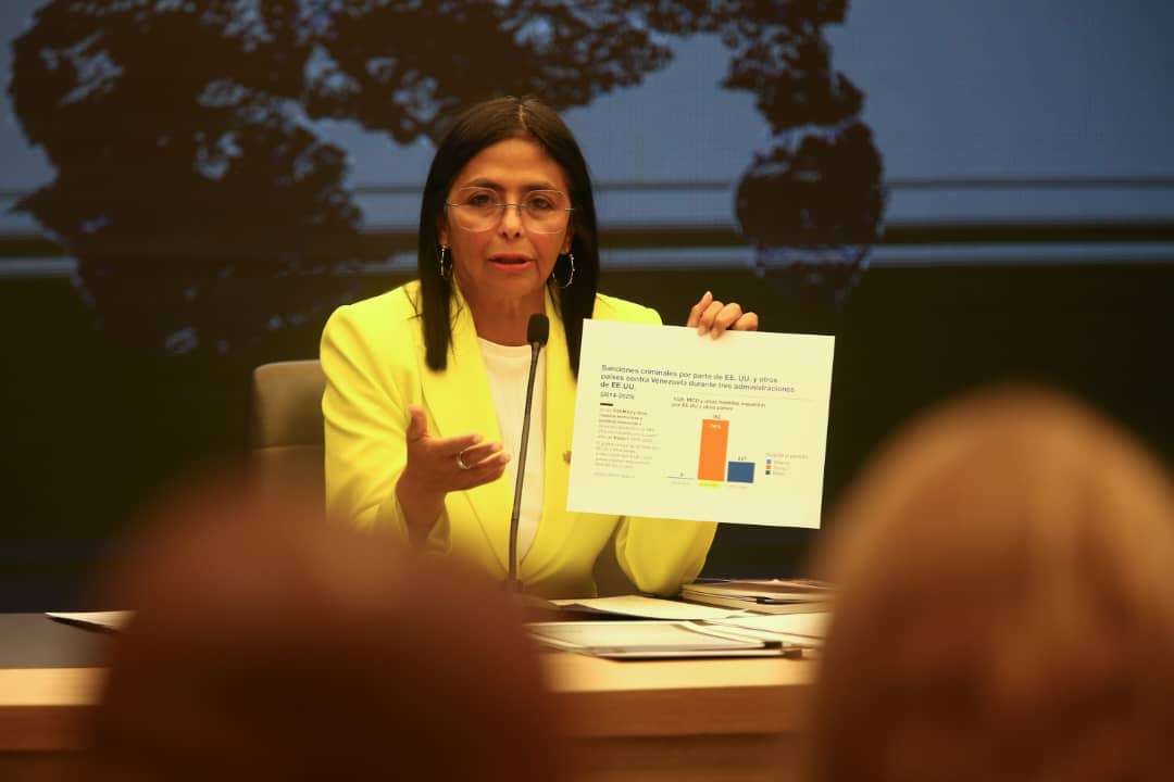 Delcy Rodríguez: oposición extremista impulsa estrategia para entregar el Esequibo a ExxonMobil