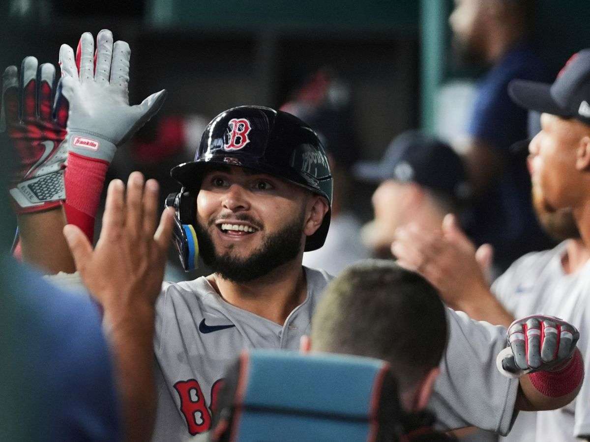 Wilyer Abreu mostró su poder en Texas