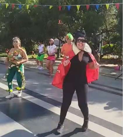 Realizaron actividades recreativas de Caracas Rueda Libre en Los Símbolos