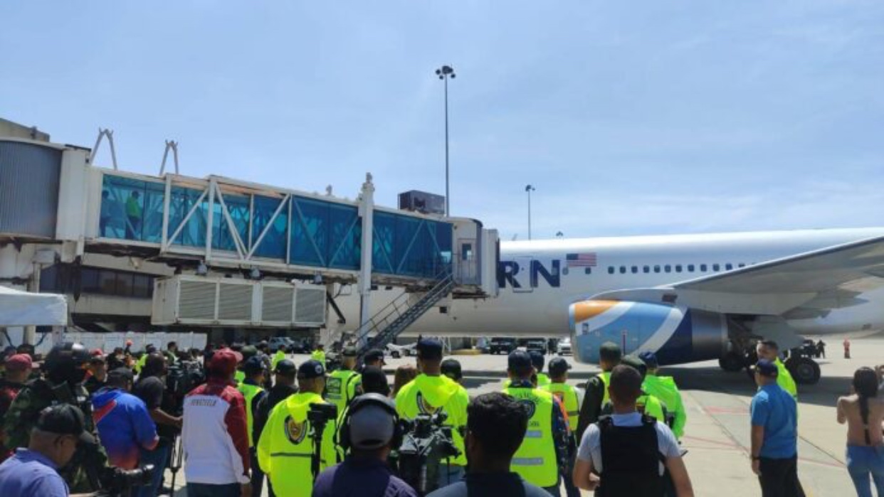 Arribaron 175 venezolanos desde EE.UU. con el Plan Vuelta a la Patria