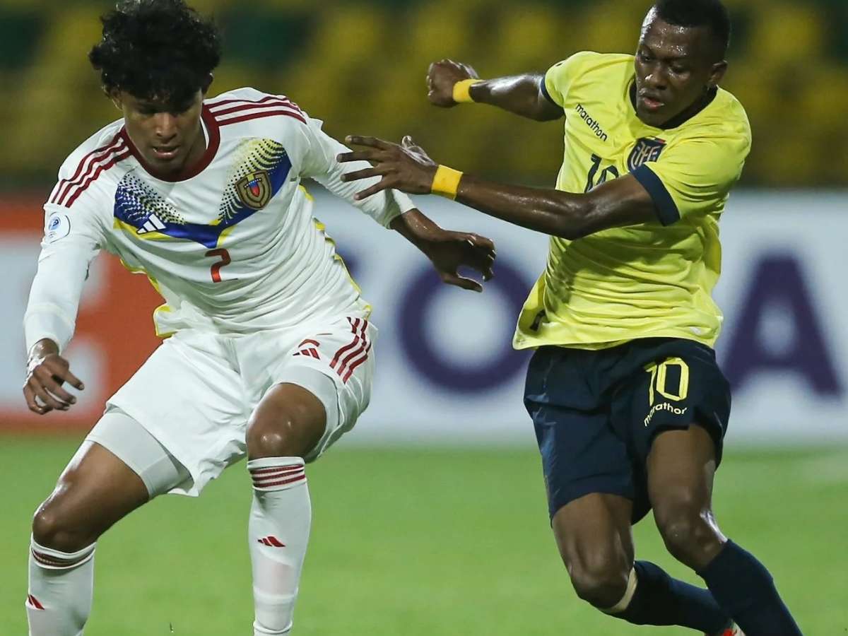 La Vinotinto Sub17 venció a Ecuador en el Sudamericano