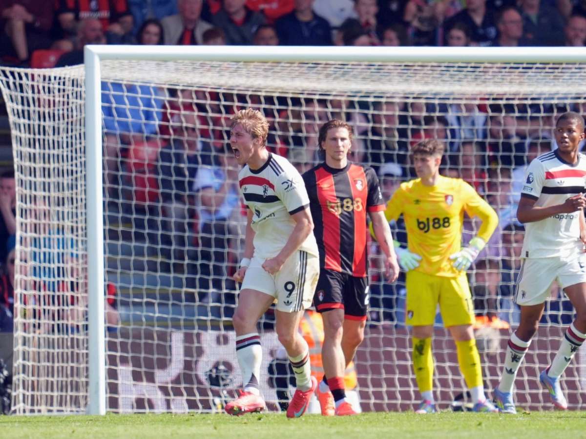 Manchester United igualó con el Bournemouth