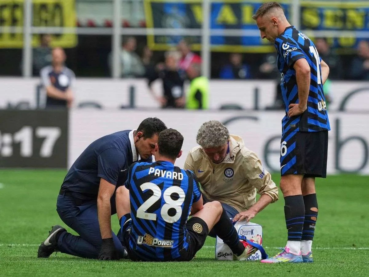 Inter pierde a Benjamin Pavard ante el Barcelona
