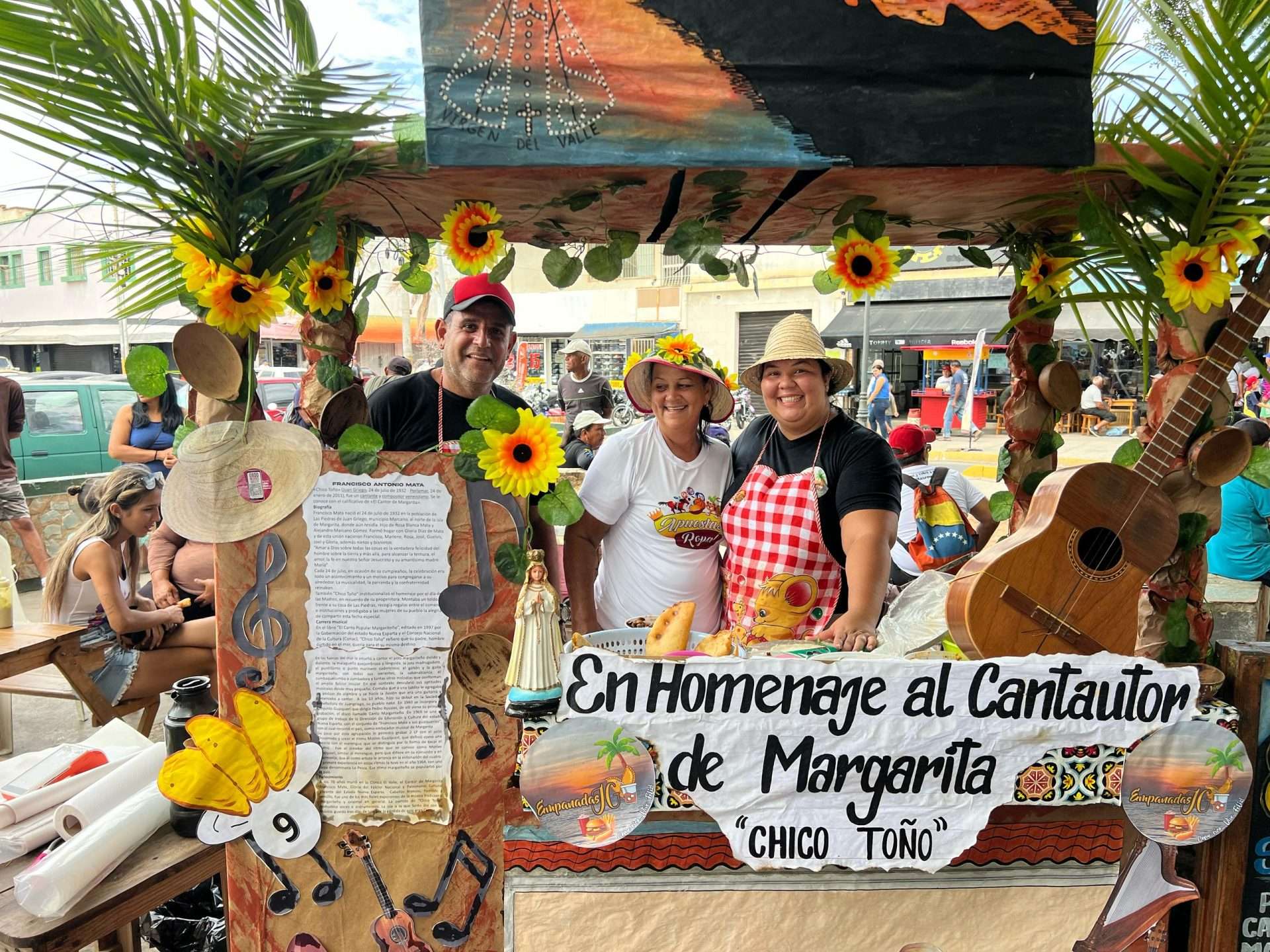 Feria de la Empanada en Juan Griego deleitó al público con diversos sabores