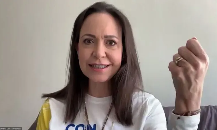 María Corina Machado rechaza que países compren petróleo a Venezuela: 'Me siento satisfecha'