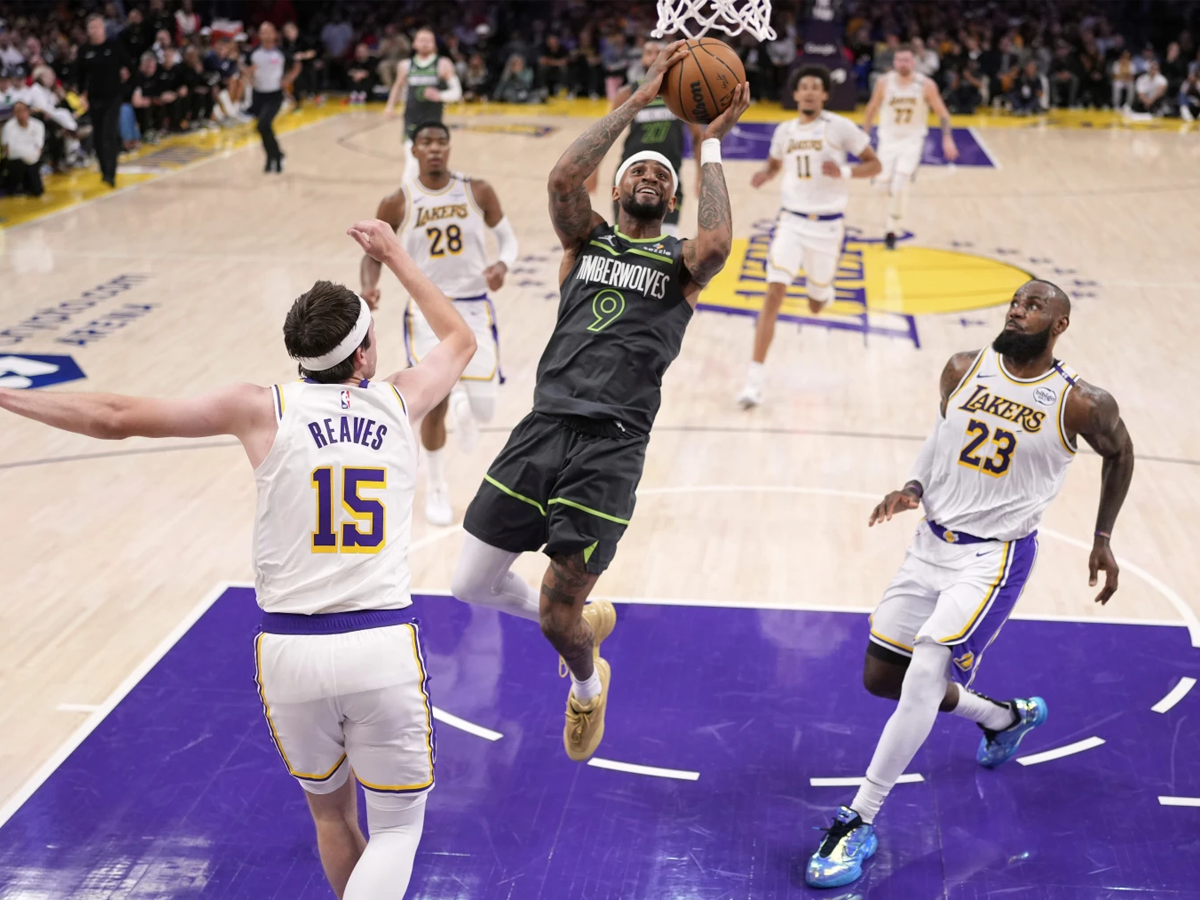Timberwolves se imponen en inicio de serie ante Lakers