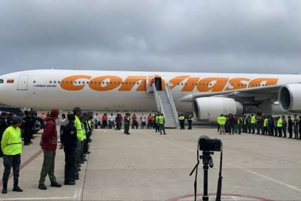 313 migrantes procedentes de México llegaron a Venezuela