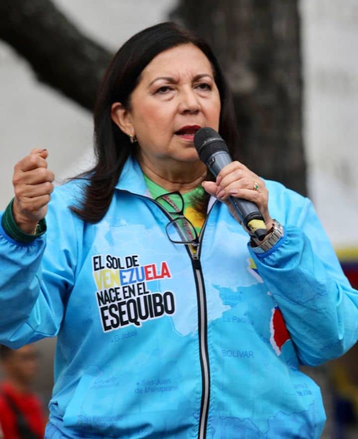 Carmen Meléndez desde Llaguno: aquí estaremos para defender a Miraflores