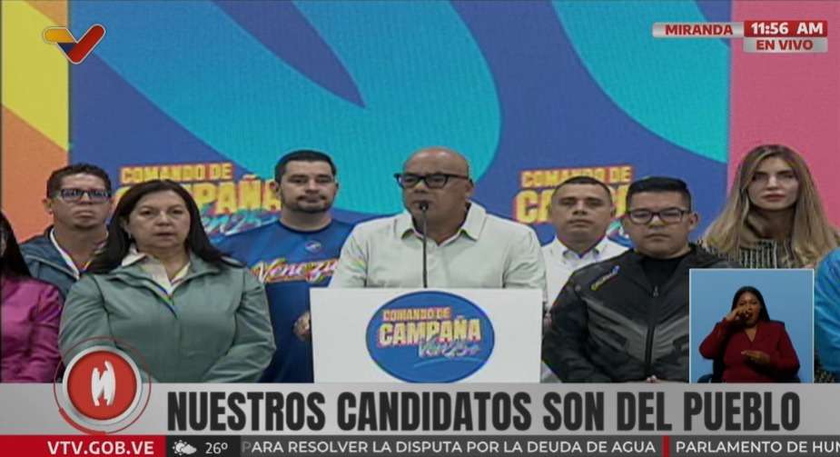 Jorge Rodríguez: nuestra campaña electoral será dedicada a nuestros migrantes