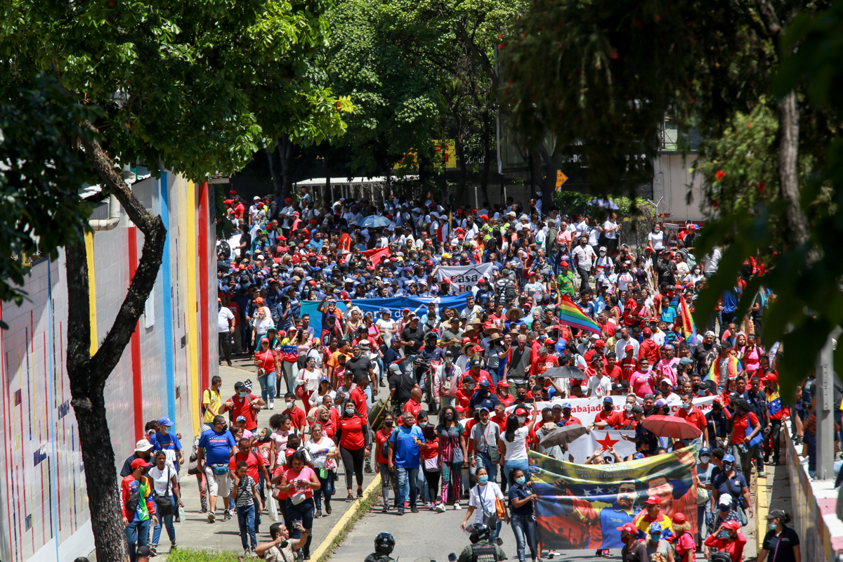 Marcha del 1° de mayo es por la libertad de niña venezolana y migrantes retenidos