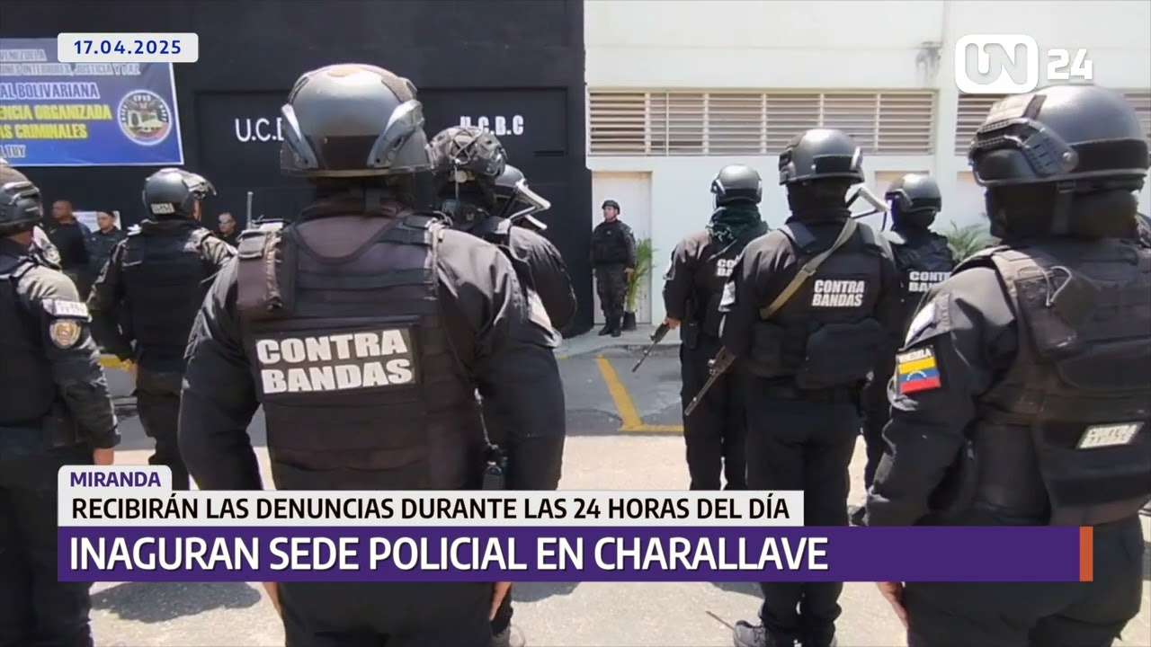 Inauguran sede policial en Charallave