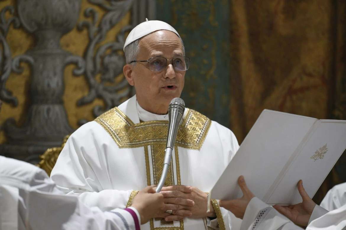 León XIV ofició su primera misa como Papa
