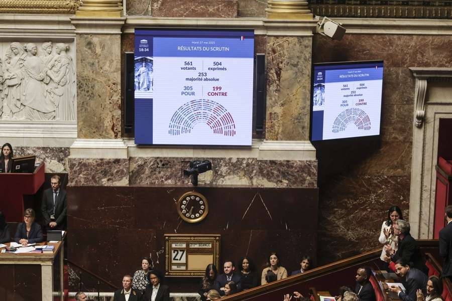 Asamblea Nacional francesa vota proyecto de ley de la eutanasia