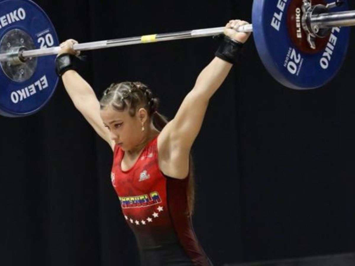 Kerlys Montilla ratificó dominio en pesas