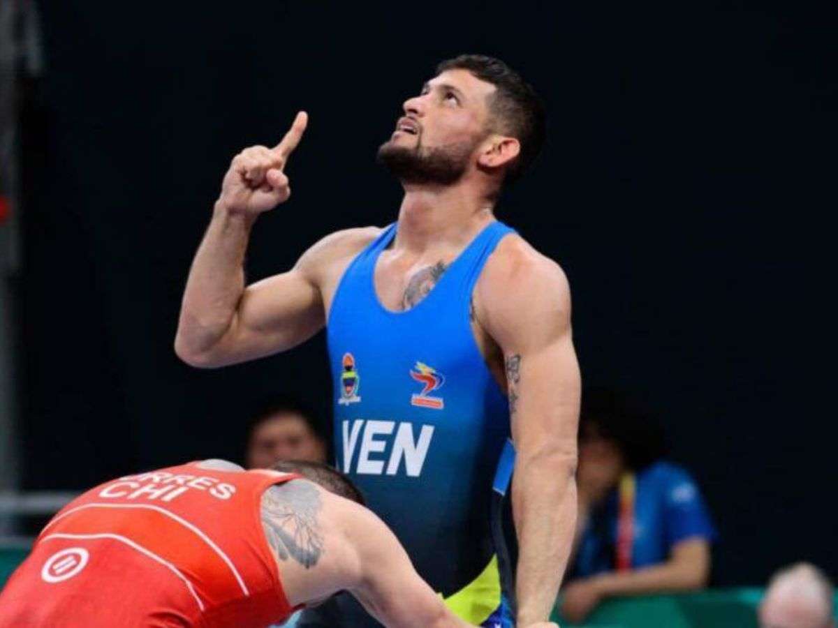 Venezuela sumó cinco medallas en lucha