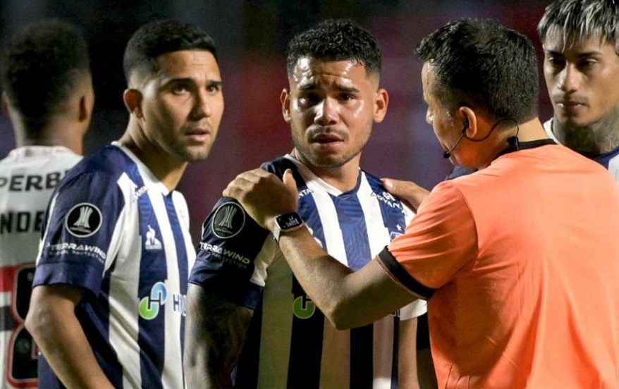 Jugador venezolano denunció xenofobia por parte de un jugador de San Pablo