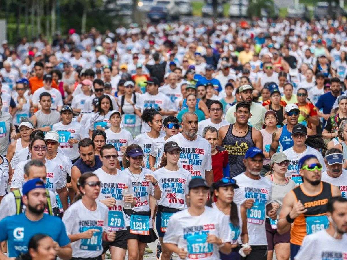One Run tomó las calles de Caracas