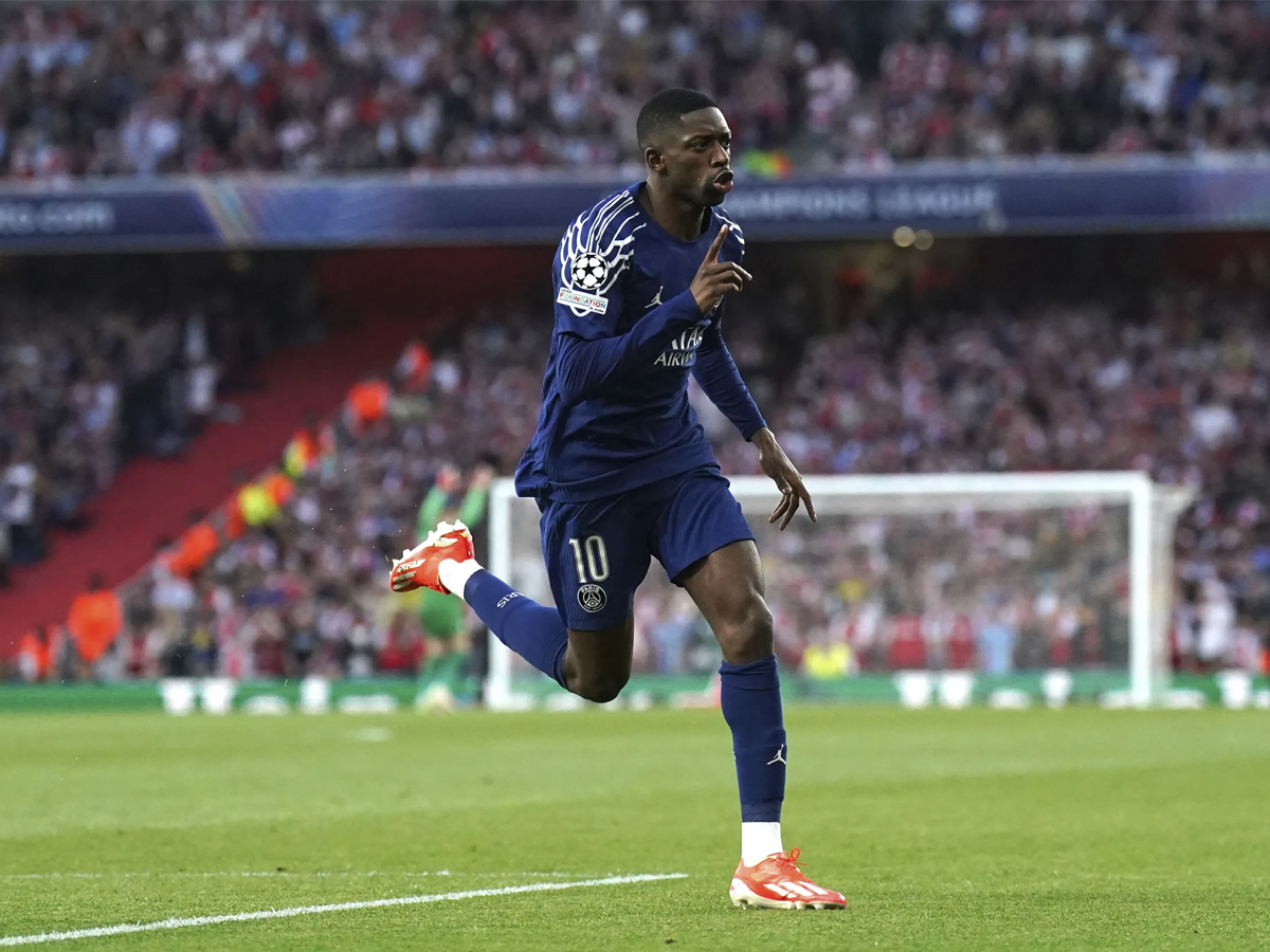 Dembélé estará disponible para la vuelta ante Arsenal