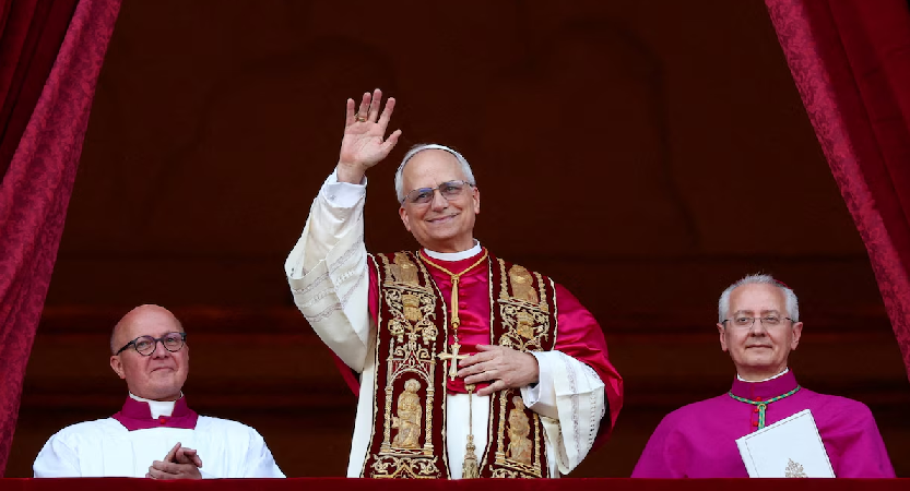 las fotos de la elección del papa León XIV