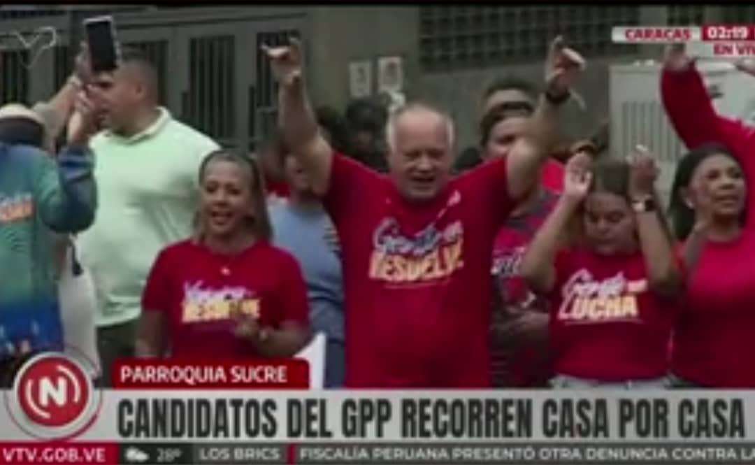 Cabello desde Catia: le daremos una lección al extremismo el 25 de mayo