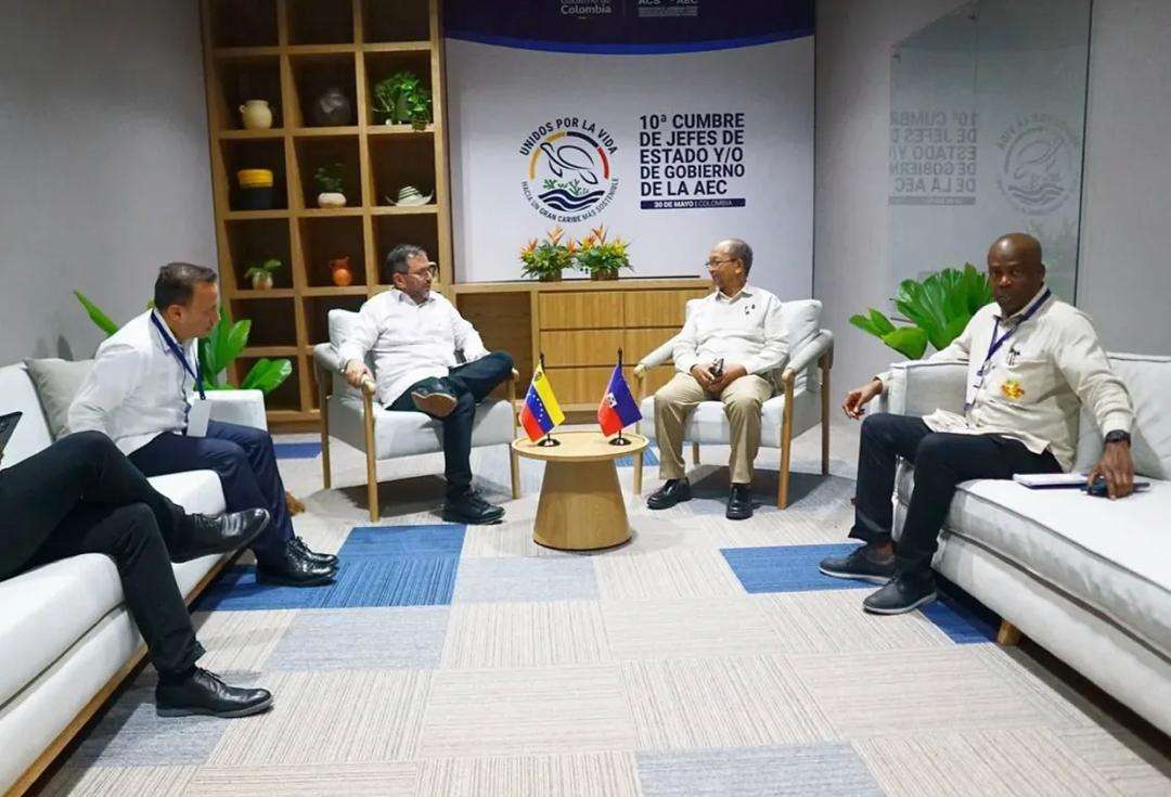 Venezuela y Haití reafirman lazos históricos desde Colombia