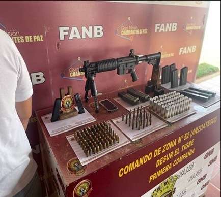Incautaron a un hombre un AR15 y 178 cartuchos