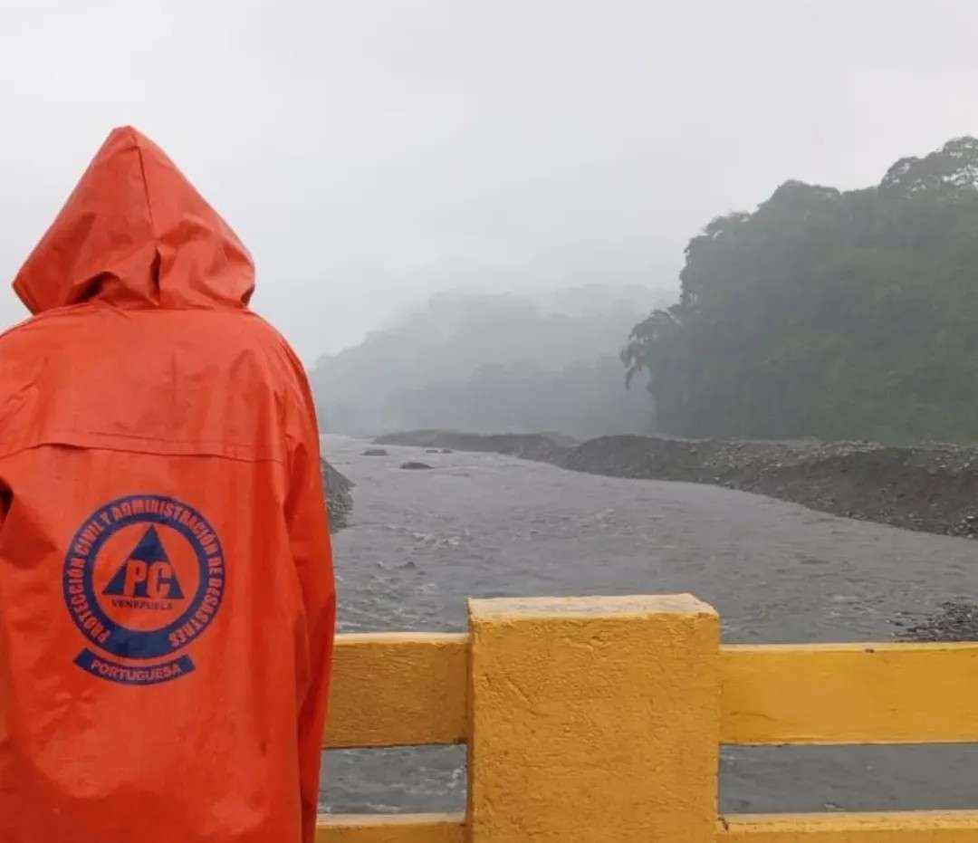 Se crecieron los ríos en Portuguesa por fuertes lluvias