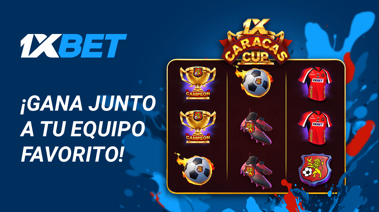 1xCaracas Cup: ¡aprovecha al máximo el juego en la tragamonedas exclusiva de 1xBet y el FC Caracas!