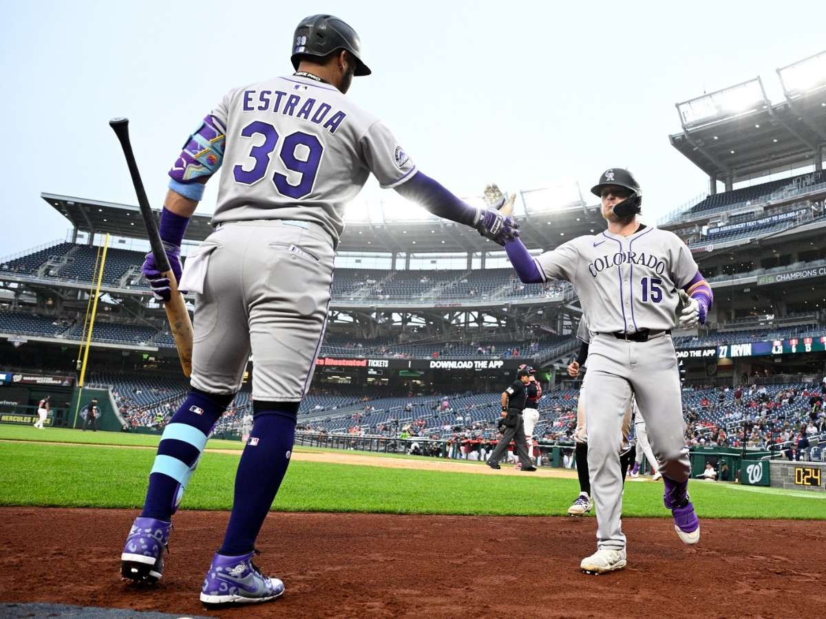Thairo Estrada duplicó en triunfo de los Rockies