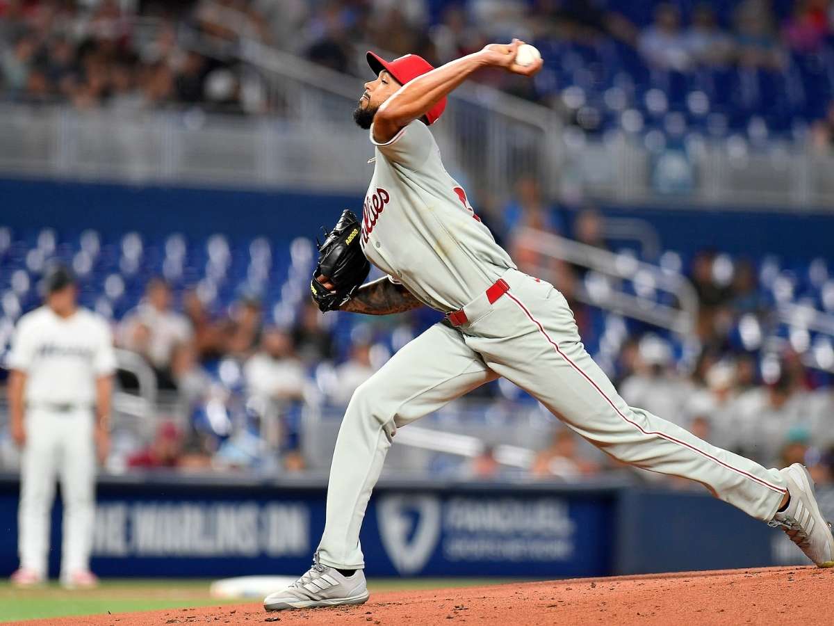 Cristopher Sánchez verdugo de los Marlins