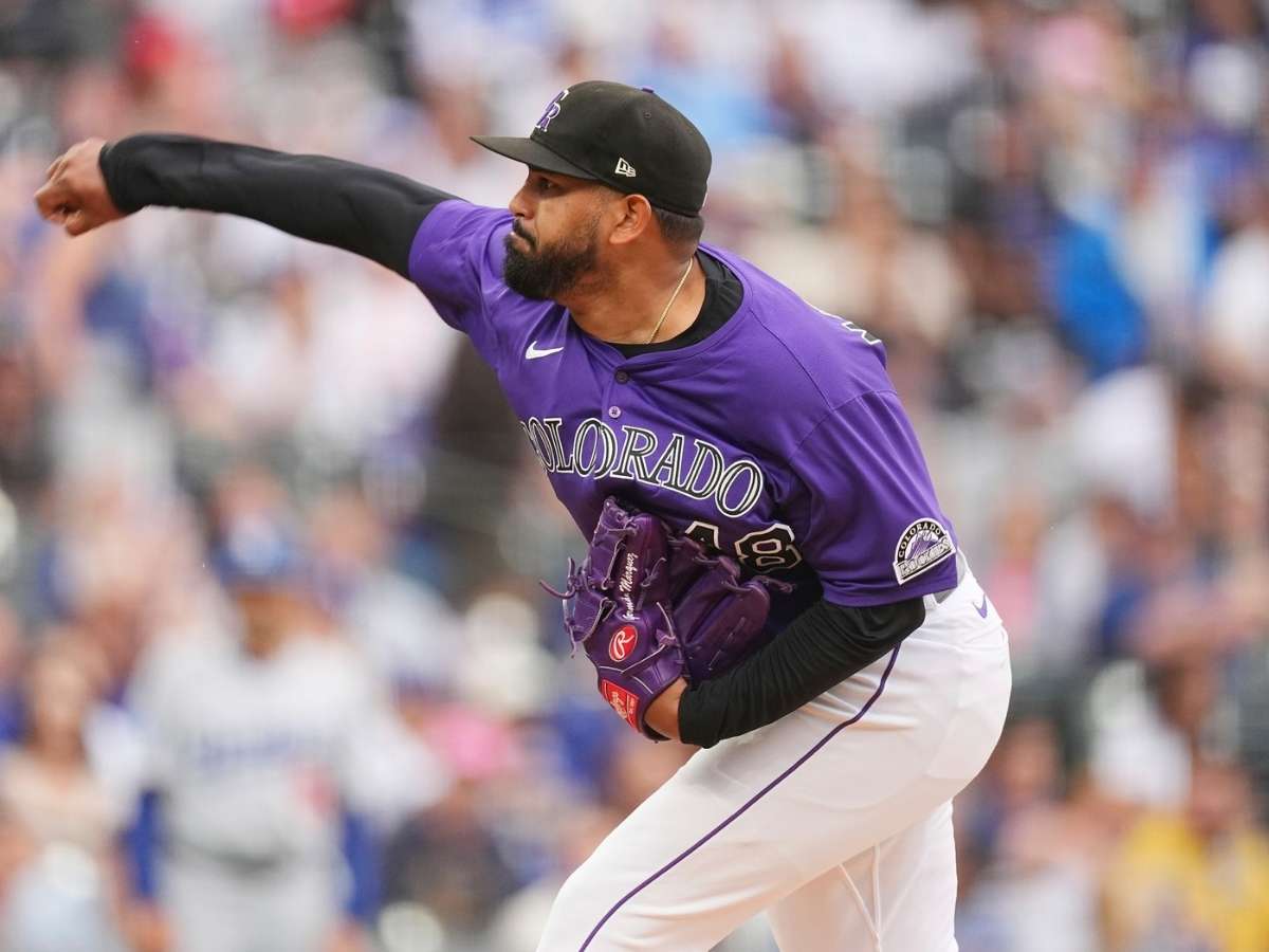 Germán Márquez fue castigado por los Dodgers