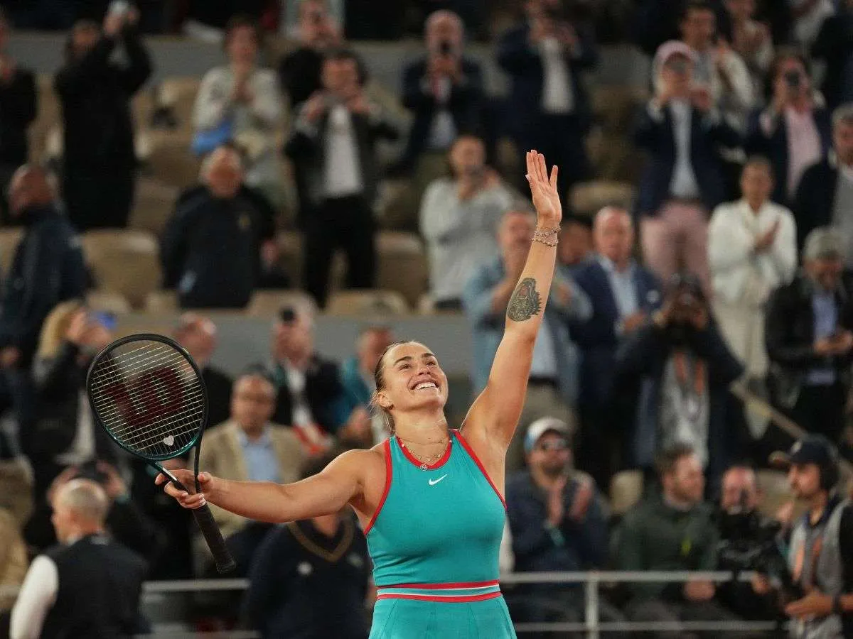 Sabalenka anota su nombre en la final del Roland Garros