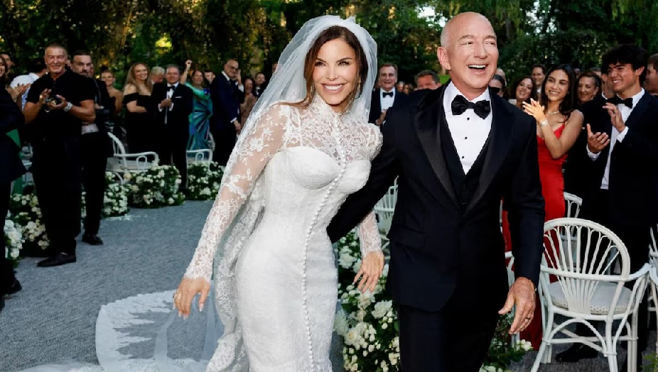 41 fotos de la increíble boda del magnate Jeff Bezos y Lauren Sánchez en Venecia