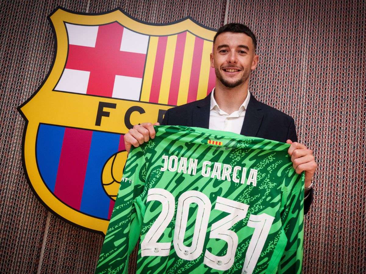 Joan García está ilusionado con el Barcelona