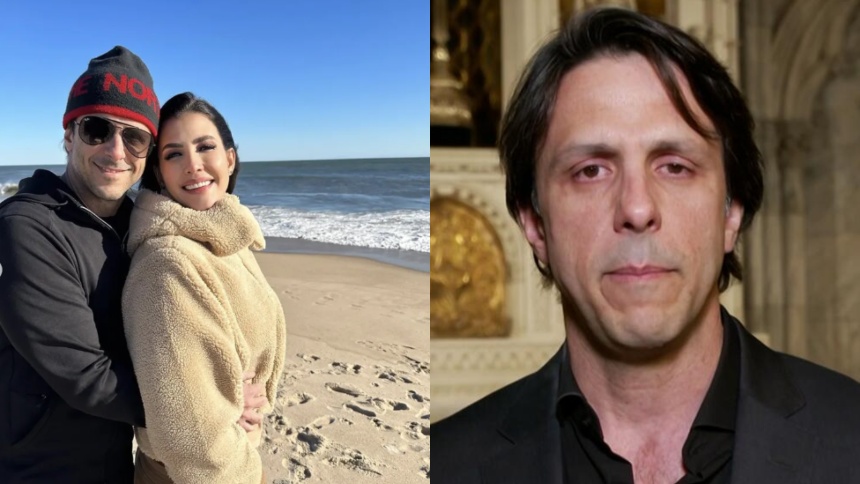 En medio del luto y visiblemente consternado habló el viudo de la periodista Patricia Fuenmayor