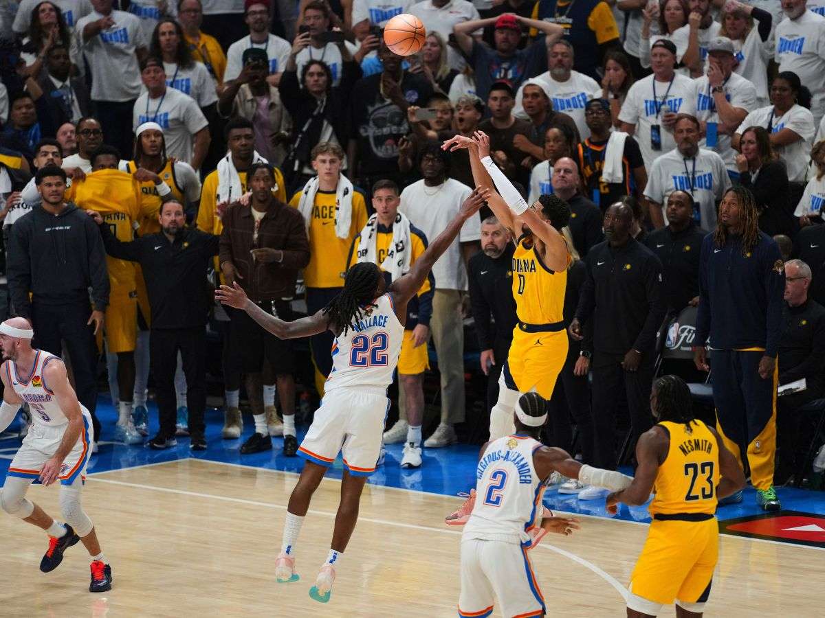 Haliburton derrumbó al Thunder en el primero de la final