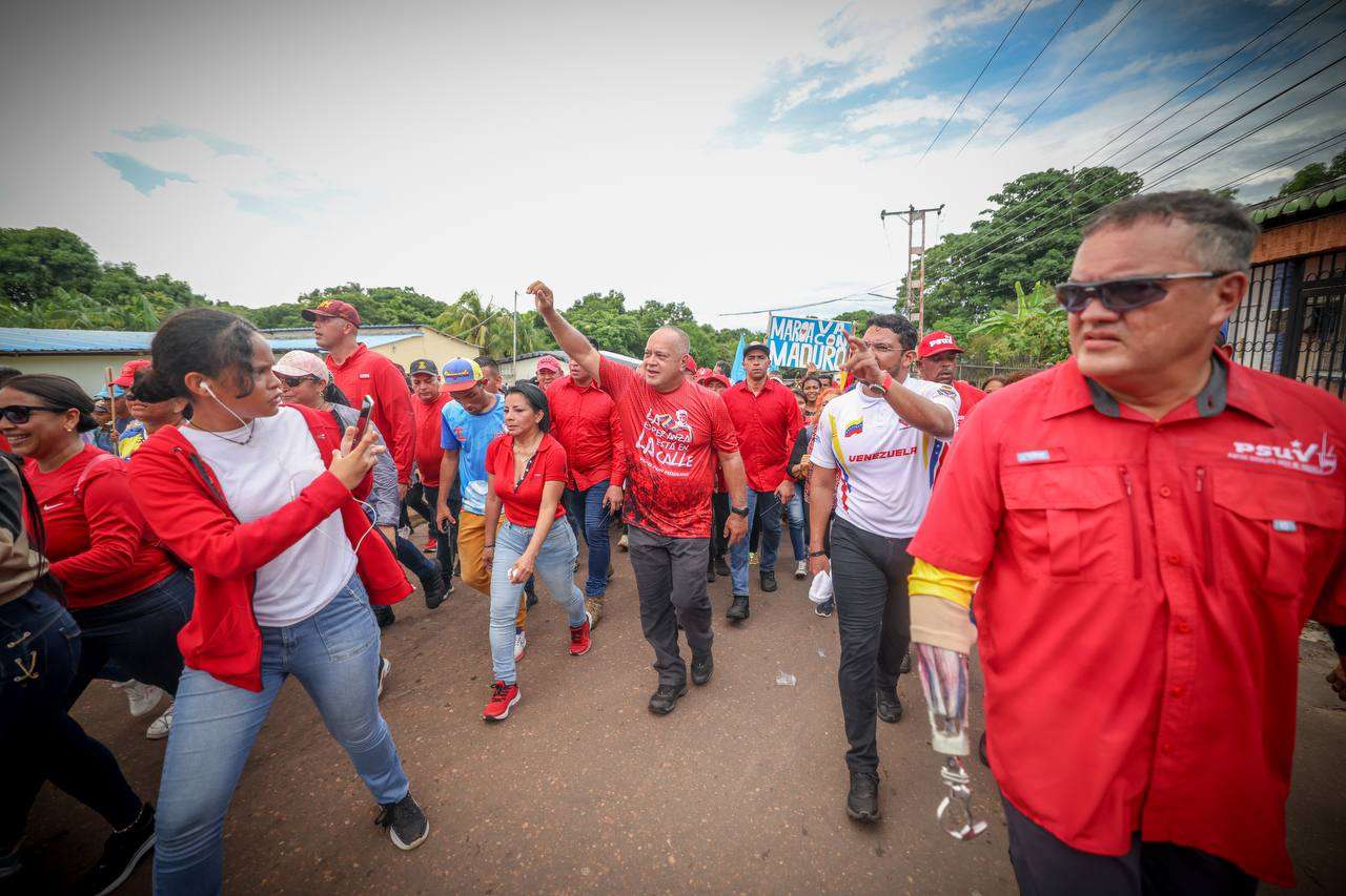 Cabello: cada victoria de la Patria es una derrota contra el fascismo