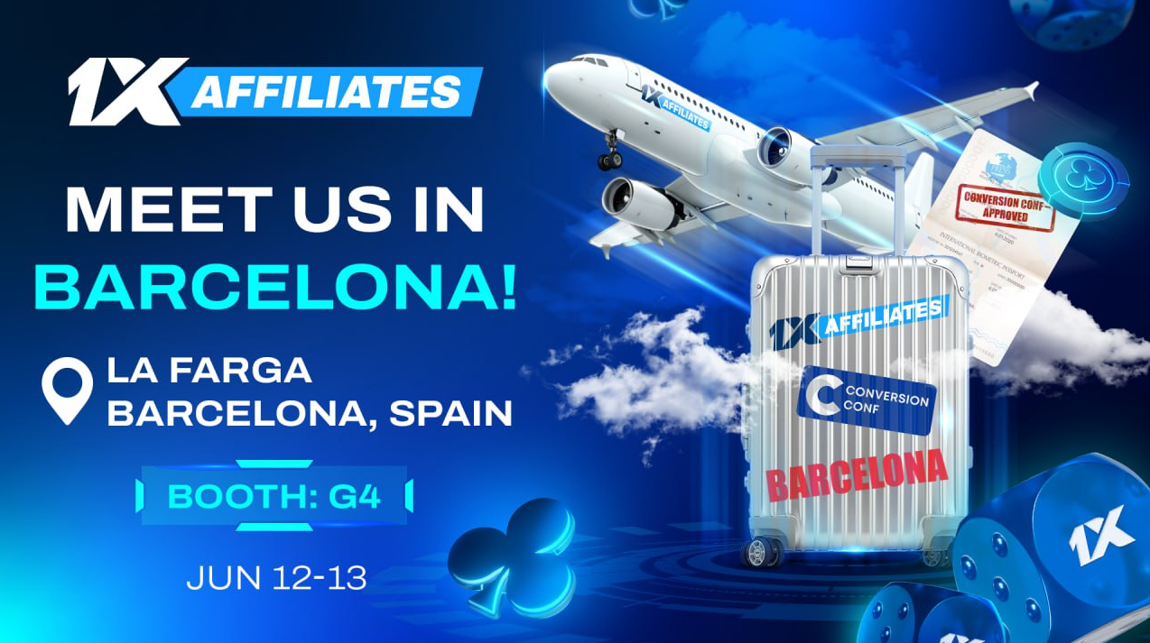 El equipo de 1xAffiliates te invita a la Conversion Conf 2025