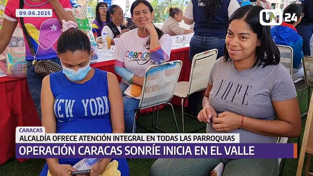 Operación Caracas Sonríe inicia en El Valle