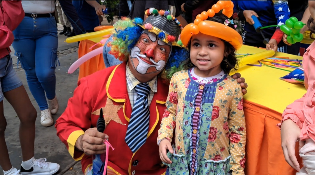 Niños disfrutaron su día con actividades recreativas y culturales en Cumaná 