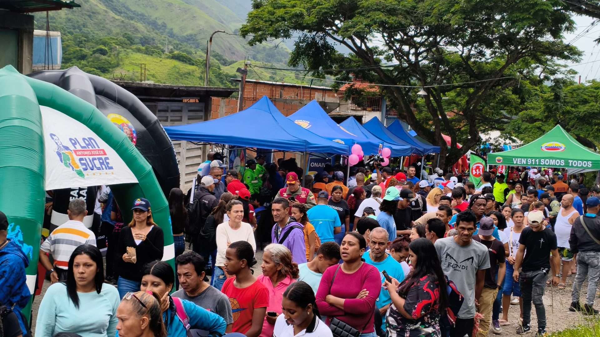 En Caucaguita realizaron una megajornada de atención social