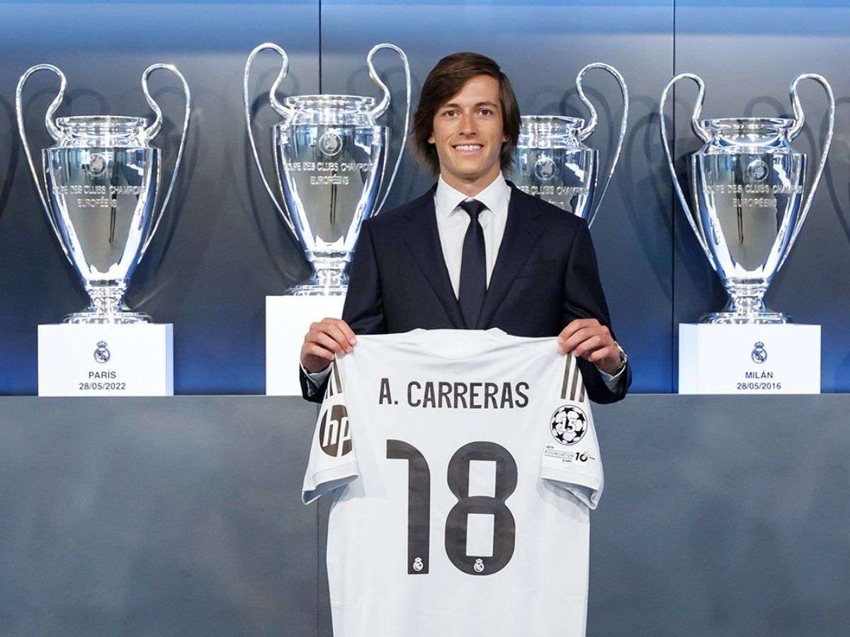 Álvaro Carreras confía en brillar dentro del Madrid