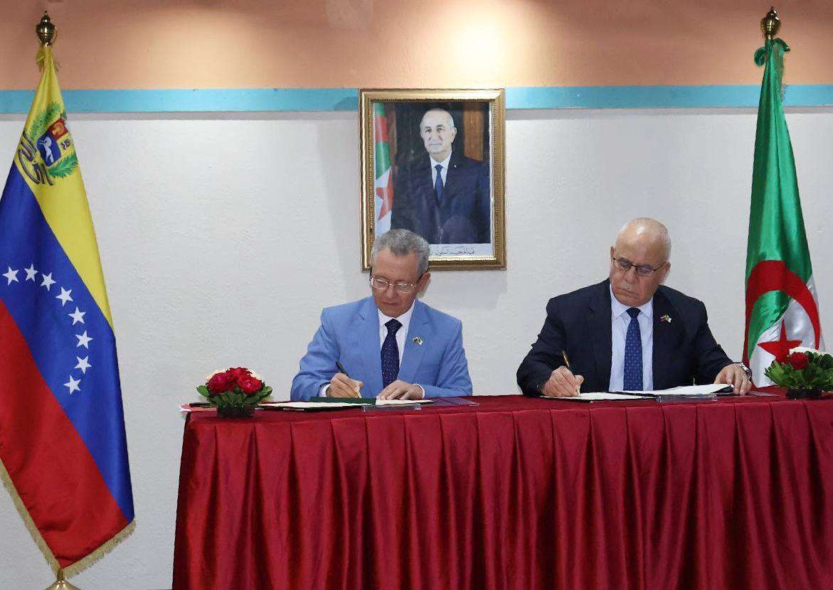 Venezuela y Argelia suscribieron 14 acuerdos en V Comisión Mixta