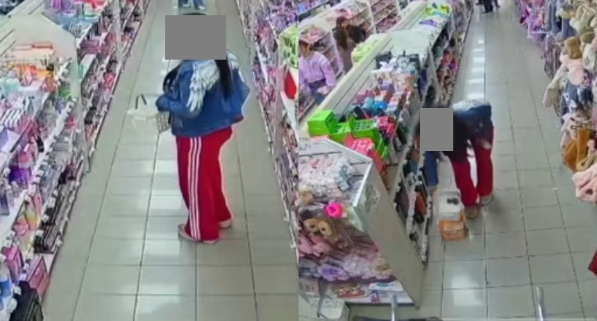 Mujer se hizo pasar por cliente en una tienda y lo que hizo a escondidas dejó a todos en shock