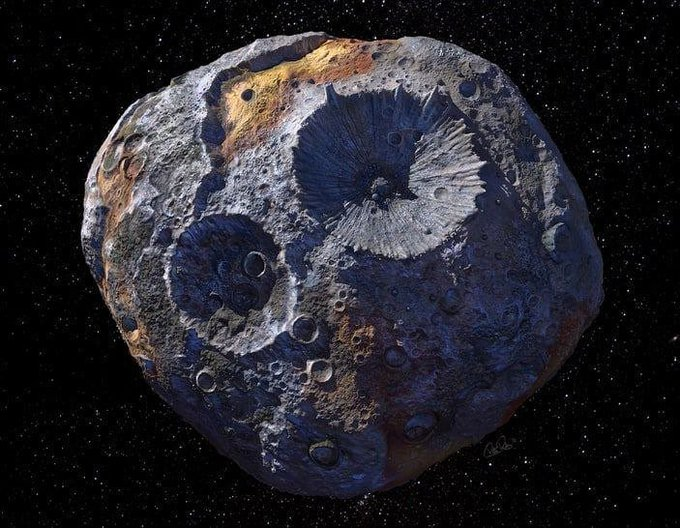 Asteroide “Psyche 16” contiene reservas de oro por valor de $700 quintillones