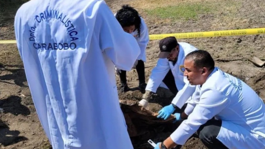 Hallaron fosa común clandestina y se generó un despliegue policial