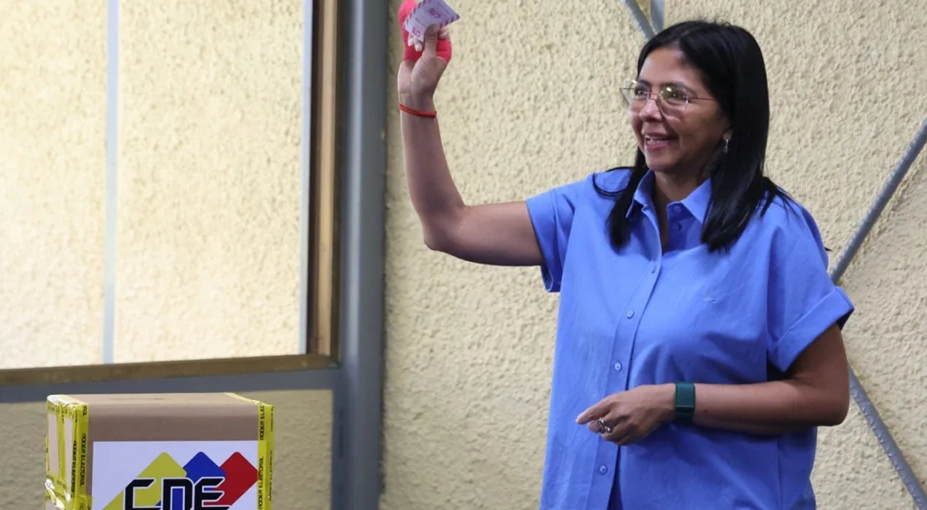 Delcy Rodríguez calificó estas elecciones municipales como 'únicas y excepcionales'