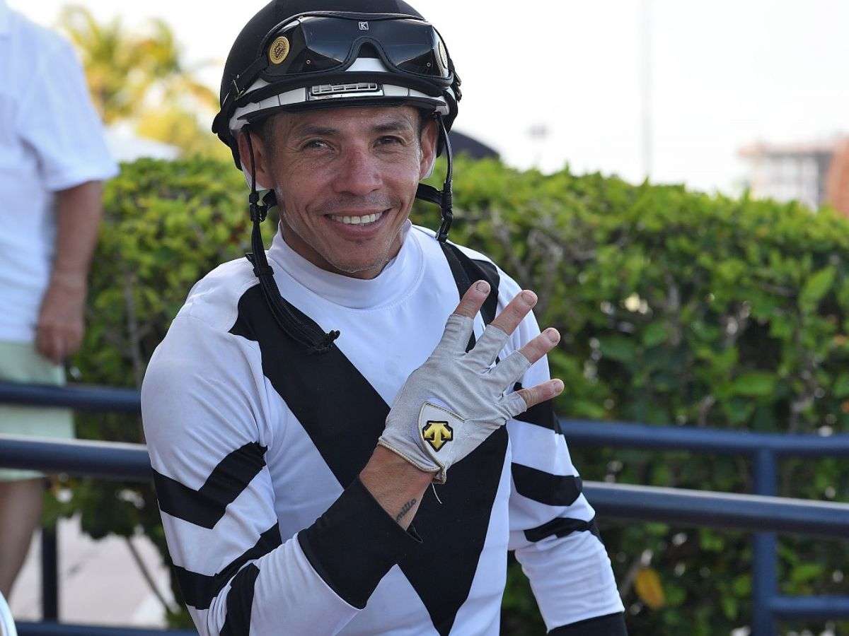 Emisael Jaramillo se afianza en el meeting de Gulfstream