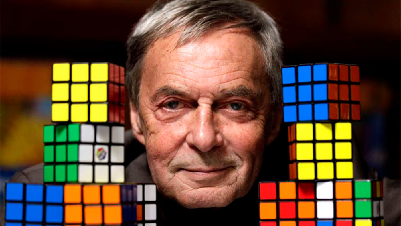 la mente de creador del 'cubo mágico'